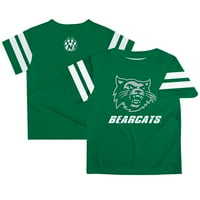 Младежки зелени северозападни щата Мисури щат Bearcats Team Logo Stripes Тениска