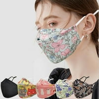 RiseWill Washable Възрастни маски за лице Троен слой дишащ защитен