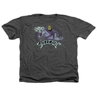 Masters of the Universe Animated TV Skeletor Logo Argoal Възрастен HA тениска