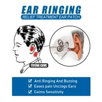 Обеци за жени, които звънят на уши за загуба на слуха и ухо Ptinnitus облекчаване на лечението на грим Организатор