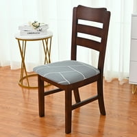 Rosnek флорален разтегателен стол хлъзгави кабели сменяеми жакард за хранене стол седалка Защити за борба с прах срещу прах за стол