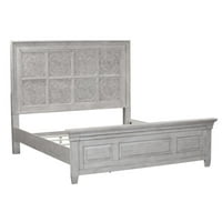 Liberty мебели Heartland Opt Panel Bed, King, Antique White