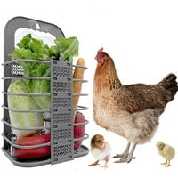 Lacyie заек сено хранилка пилешка зеленчукова кошница сгъваема висяща домашна храна за домашни любимци