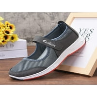 Fangasis mary jane обувки жени ходене с широчина маратонки плоски без плъзгане дишащи летни ежедневни обувки черно 7
