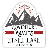 Ethel Lake Alberta Souvenir Vinyl Decal Sticker Adventure очаква дизайн