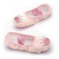 Детски обувки танцови обувки топъл танцов балет изпълнение на закрити обувки йога танцови обувки за 2-13 години