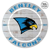 Bentley Falcons 20 '' 20 '' Indoor Outdoor Weethered Circle знак