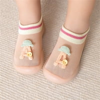 Момчета момичета животни карикатурни чорапи обувки малко дете топлина чорапи за пода без плъзгане prewalker обувки за малко дете Размер размер бебе момиче обувки