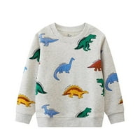 Момчета суичъри с дълъг ръкав динозаври анимационен филм, а не пуловер с качулка и суичъри