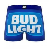 Луд боксьор Bud Light Logo Print Men's Boxer Briefs-xxlarge