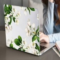 Твърд защитен капак на корпуса, съвместим Old MacBook Air 13 - A Кабелна вратовръзка, цветя 127_1