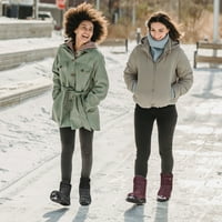 Ablanczoom Women Profound Snow Boots Fau Fur, облицовани зимни топли ботуши