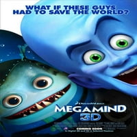 Megamind Movie Poster Print - артикул movib17232