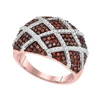 CTW-Diamond Fashion Red Ring