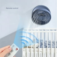 Цифров дисплей сгъваем вентилатор за общежитие за домашно управление вентилатор вентилатор за зареждане на стена вентилатор на външен настолен вентилатор
