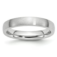MIA Diamonds Cobalt Satin Wedding Angagement Band Размер на пръстена - 12.5