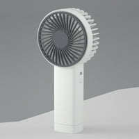 Midsumdr Hand държат преносим вентилатор на вентилатора с LED светлина лято освежаващ ръчен usb зареждане мини вентилатор личен вентилатор за вътрешен външен плажен къмпинг пътуване