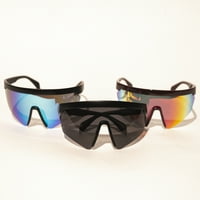 нюанси - QC Kingz Мъжки слънчеви очила Pro Black
