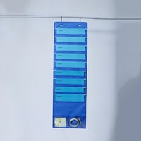 Oxford Cloth Hanging File Peller Organizer Стенна файл притежател на документ с закачалки за куки от неръждаема стомана за училище за домашен офис