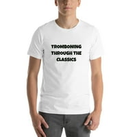 2xl тромбониране чрез тениска с къс ръкав на класиката забавен стил с неопределени подаръци
