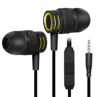 Комплект Urban R Wired In-Eal Seadphones с MIC за Asus Zenpad Z300C с кабел без заплитане, шум изолиращи слушалки дълбоки баси, в силиконови съвети за уши за пъпка